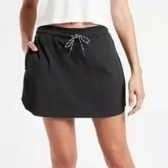 Athleta Womens‎ 4 Black Crest Skort - Picture 2 of 12
